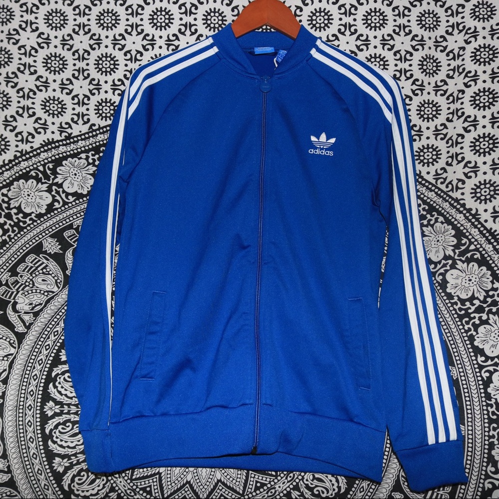 Blue Adidas Jacket